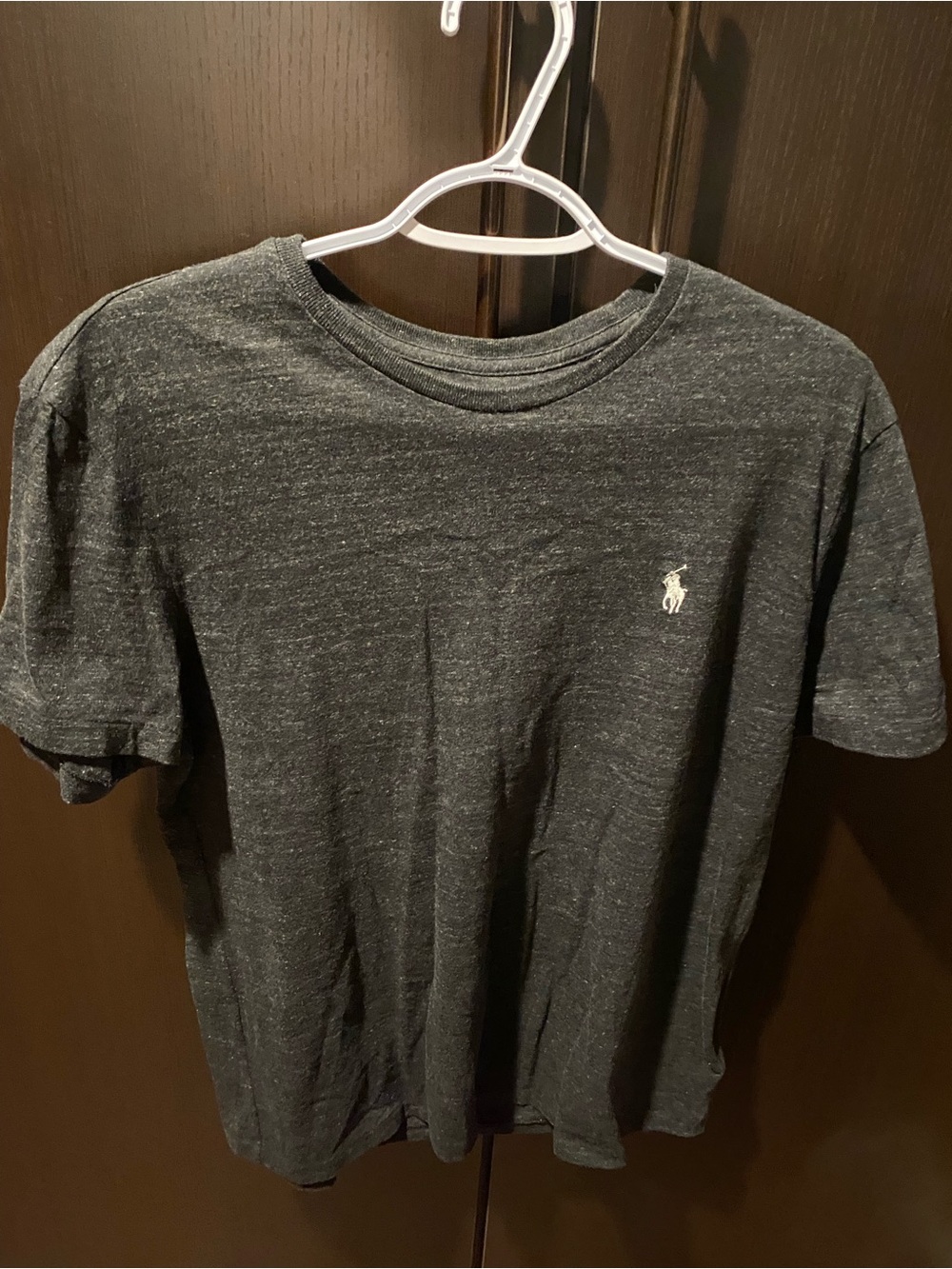 Polo by Ralph Lauren Heather Charcoal Crew Neck T-Shirt